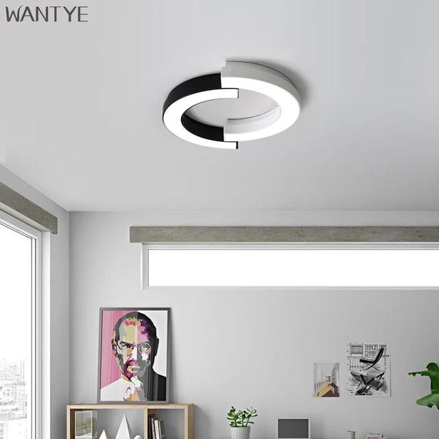 Creatieve Ronde Plafondlamp LED 220 V Slaapkamer woonkamer Moderne ... Creatieve Ronde Plafondlamp LED 220 V Slaapkamer woonkamer Moderne ...
