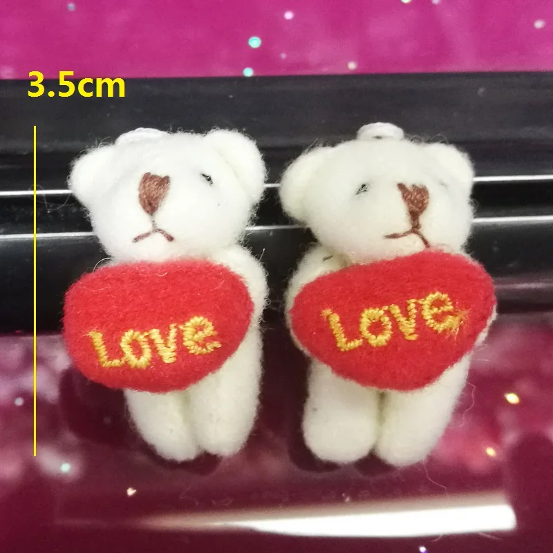 3.5cm love heart bear 6