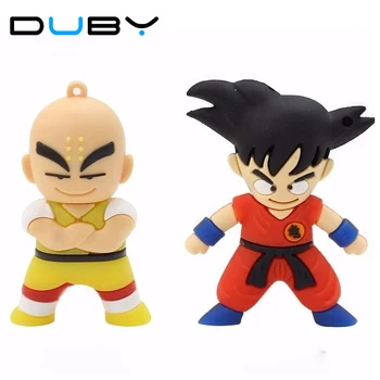 

Real Capacity Kung fu Wukong USB Flash Drive Pen Drive 4GB 8GB 16GB 32GB 64GB Dragon Ball Pendrive U disk USB 2.0 Memory Stick
