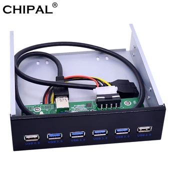 

CHIPAL 5Gbps 20Pin USB 3.0 Front Panel USB 2.0 Expansion Bracket USB2.0 USB3.0 HUB Cable Adapter for PC Desktop 5.25'' CD-ROM
