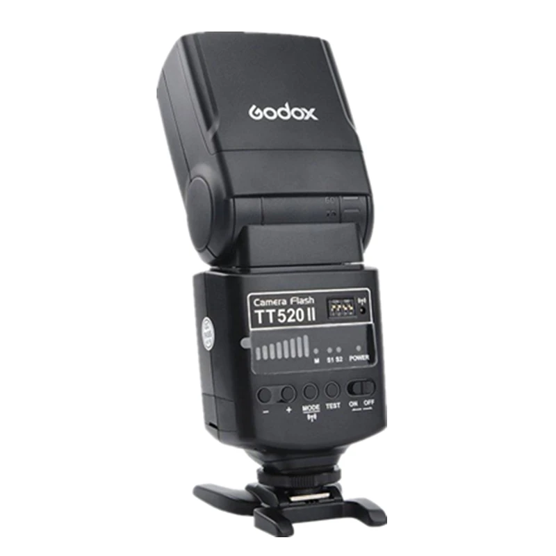 Godox TT520II Вспышка Speedlite со встроенным 433 МГц беспроводной сигнал+ цветной фильтр комплект для Canon Nikon Pentax Olympus DSLR камер