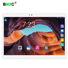 BMXC 2018 Newest 10.1 inch Tablet PC Android 7.0 RAM 4GB ROM 64GB Dual SIM Bluetooth GPS 1920*1200 IPS Tablets pcs Free Shipping