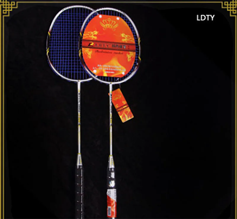 JUNRUI 2018 New Powerful badminton racket strong ultra light stiff high