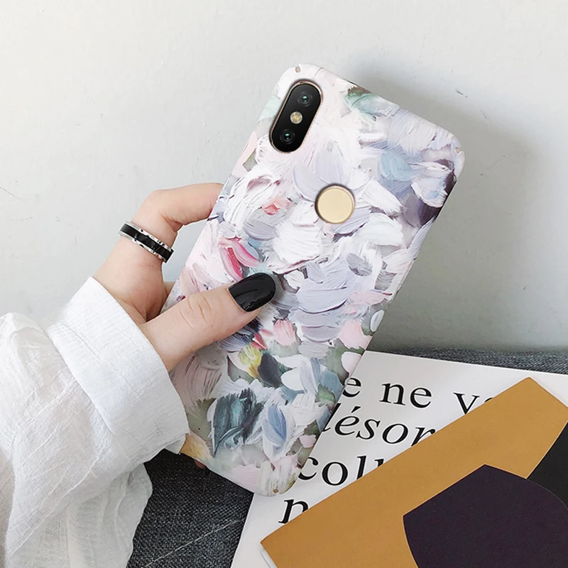 YonLinTan чехол для Xiaomi mi 8 Se 8se 6 15 Роскошный Жесткий с рисунком из мультфильма и