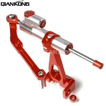 For YAMAHA MT09 FZ09 2013-2018 Motorcycle Adjustab Steering Stabilizer Moto Damper with bracket MT-09 2014 2015 2016 FZ MT 09 For YAMAHA MT09 FZ09 2013-2018 Motorcycle Adjustab Steering Stabilizer Moto Damper with bracket MT-09 2014 2015 2016 FZ MT 09
