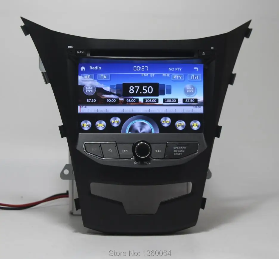Perfect 2 din Car dvd player for SsangYong Actyon/ Korando 2014 2015 with GPS,Bluetooth,Radio,TV,3G Host, gift rear camera+navitel map 3