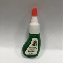 Профессиональные 2 шт Косметические чернила для татуировки бровей губ макияж татуировки набор зеленый постоянный макияж подводка для глаз