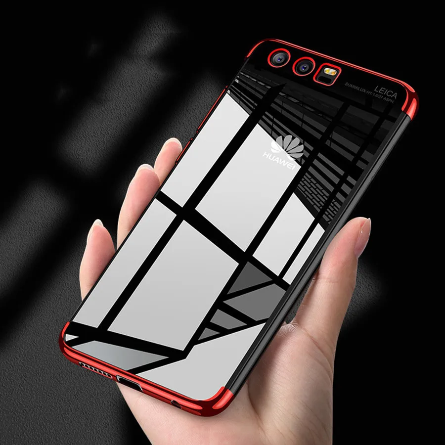 

For Huawei P20 Pro Lite Case Huawei Y6 Y7 Y9 2018 Pro Prime Luxury Plating Silicone Case for Huawei P10 Lite Plus Case P9 Lite