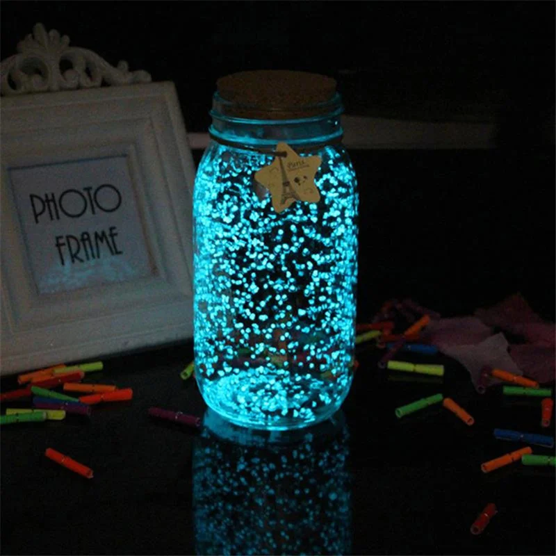

2 Pcs/Set Outdoor color luminous sand Non-toxic harmless non-radioactive non-flammable non-volatile waterproof moisture-proof