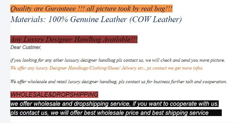 designer bag