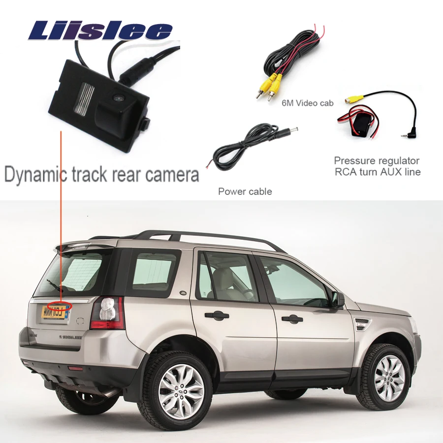 

Liislee For Land For Rover Freelander 2 2006~2015 Rear View Camera Parking Reverse Bakcup Camera + Wide Angle +high quality