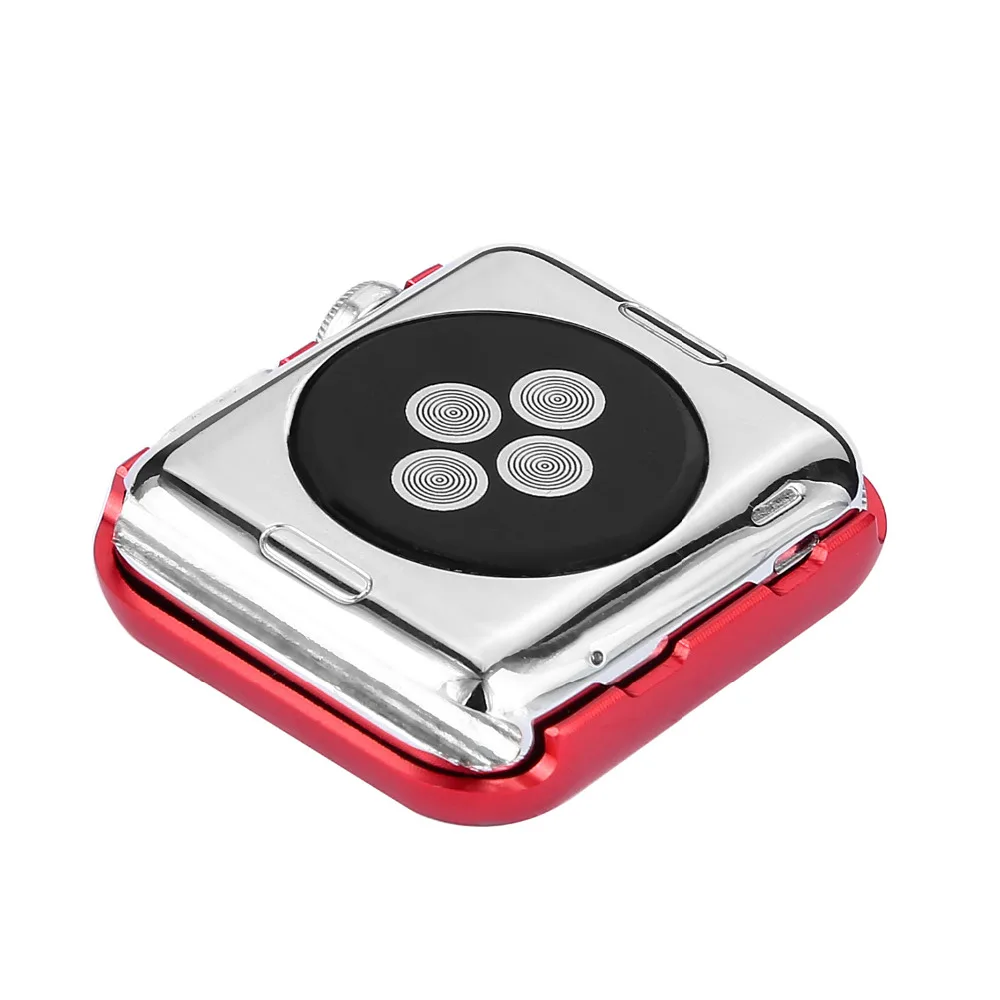 Лучшая цена жесткий защитный чехол для Apple Watch case Series 4 3 2 1 38 мм 42 мм 40 мм 44 мм для iwatch band