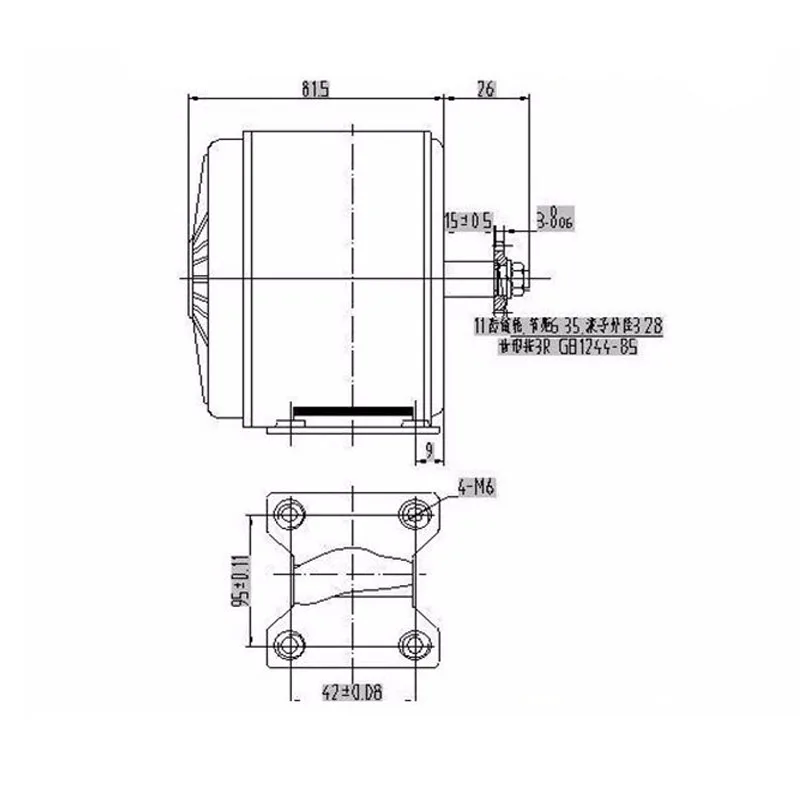 Top 24V 250W Brushed DC Motor For Electric Bicycle Kit DIY E-Scooter Mini Emoto High-speed Brush Gear Decelerating Motor Conversion 10