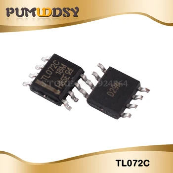 

10PCS TL072CDR SOP8 TL072C SOP TL072 SMD 072CDR SOP-8 TL072CDT TL072C