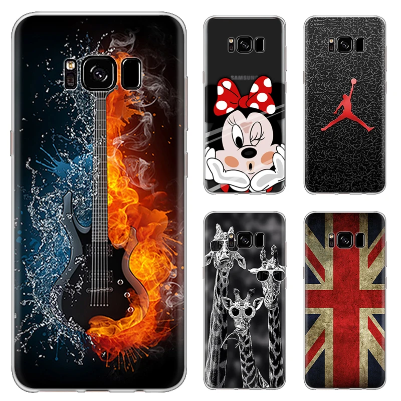 

Silicone Soft Tpu Case For Samsung Galaxy S8 S8 Plus Printing Cool Design Back Cover For Samsung Galaxy s8 s8 plus Phone Cases