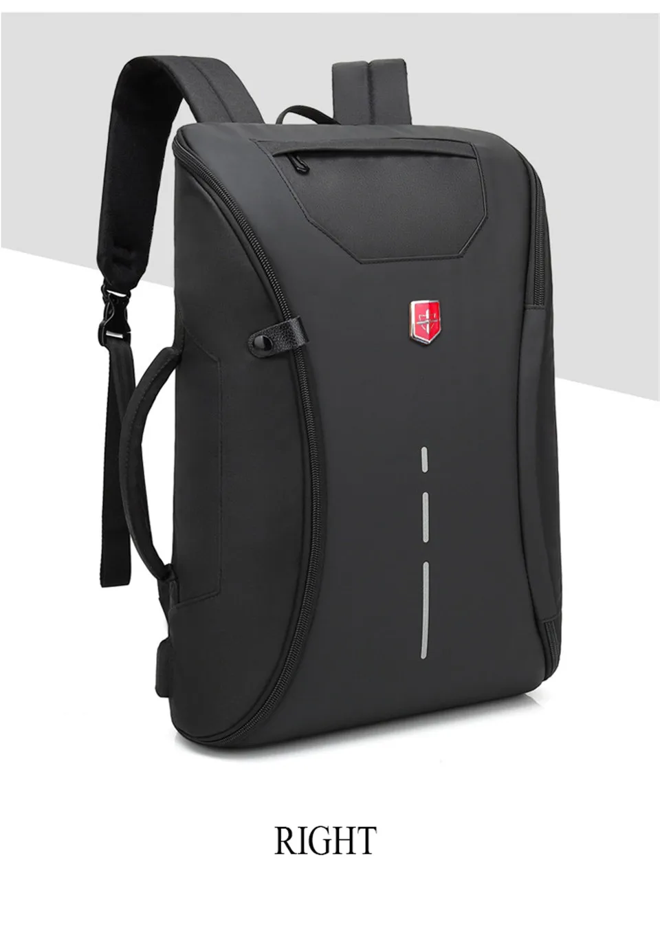 Многофункциональный мужской рюкзак с зарядкой от usb, с защитой от кражи, 15,6 дюймов, школьная сумка для ноутбука, швейцарский Оксфорд, водонепроницаемый рюкзак для путешествий, mochila