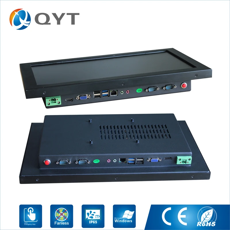 

15.6" Industrial Touch Computer 1366*768 Touch Screen Display Advertising Resolution with 1366*768 cpu intel i5 6200U 2.3GHz