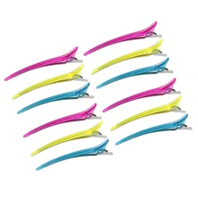 Лот из 12 штук металлические зажимы для салона парикмахерские секционные инструменты для зажима