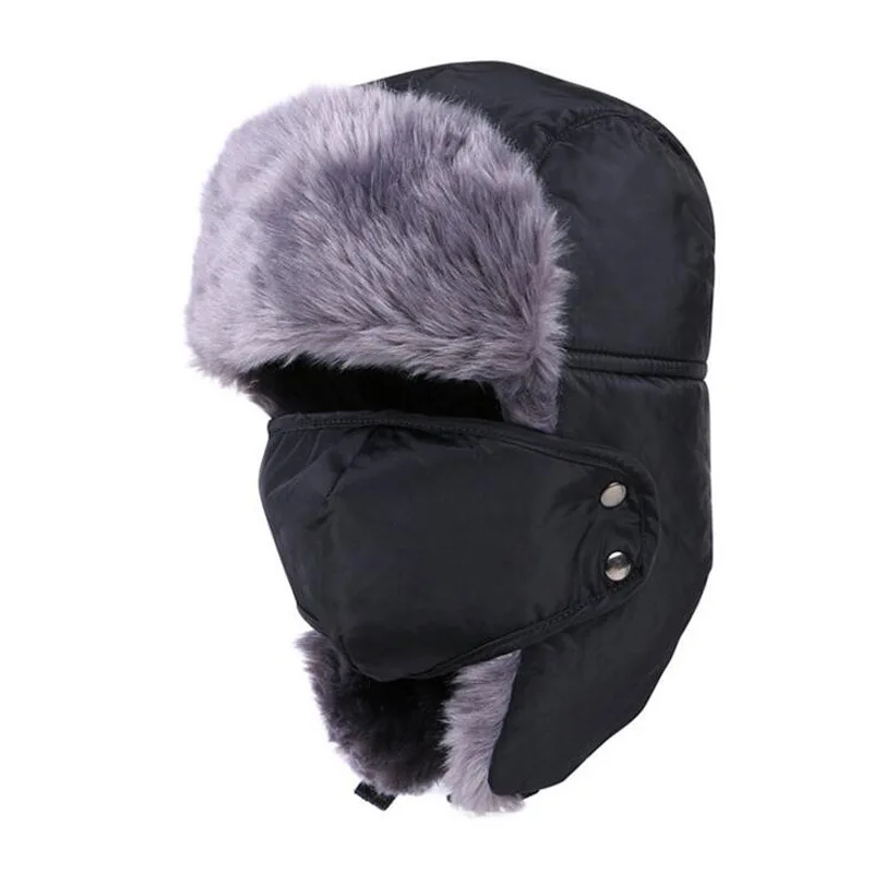 Mulheres Chapéu Térmico Engrossar flap Ear Cap