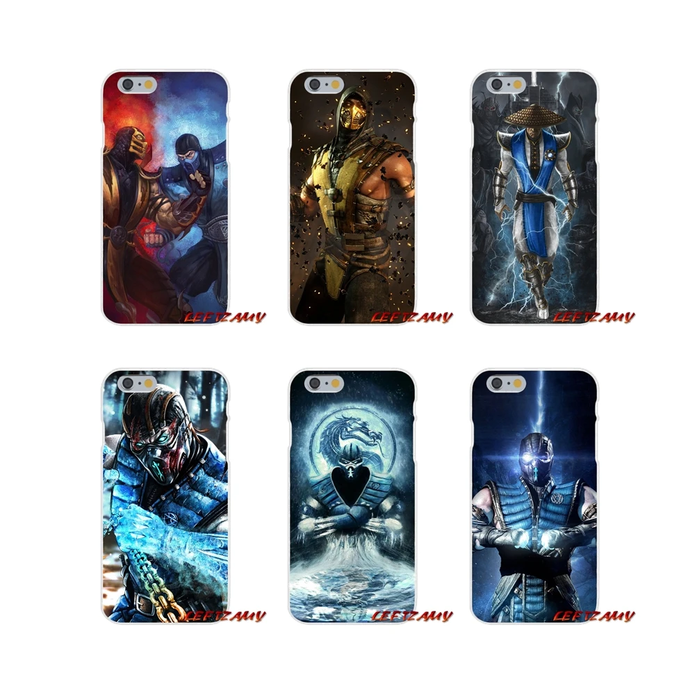 

For Xiaomi Mi6 Mi 6 A1 Max Mix 2 5X 6X Redmi Note 5 5A 4X 4A A4 4 3 Plus Pro Transparent Soft TPU Case Scorpion in Mortal Kombat