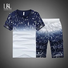 #Special Offers Summer New Men's Set Short Casual Suits Sportswear Mens Clothing Man Two Pieces Fashion Print Sets Male sweatshirt Men Brand 4XL #Special Offers Summer New Men's Set Short Casual Suits Sportswear Mens Clothing Man Two Pieces Fashion Print Sets Male sweatshirt Men Brand 4XL