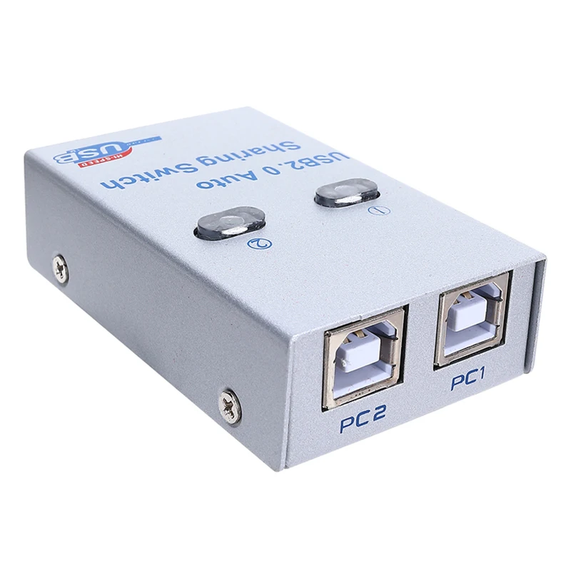 USB 2 0 сплиттер Автоматический Обмен переключатель для ПК Компьютерные принтеры