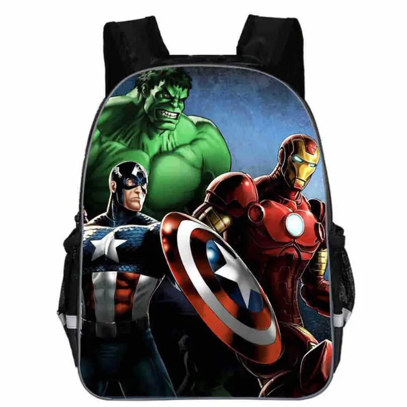 Рюкзак Mochilas Avengers для мальчиков подростков 11 16 дюймов школьный рюкзак с героями