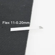 11 flex 0,20 мм Pin Перманентный макияж татуаж бровей лезвие микроблейдинг иглы для 3D вышивка ручная ручка для тату