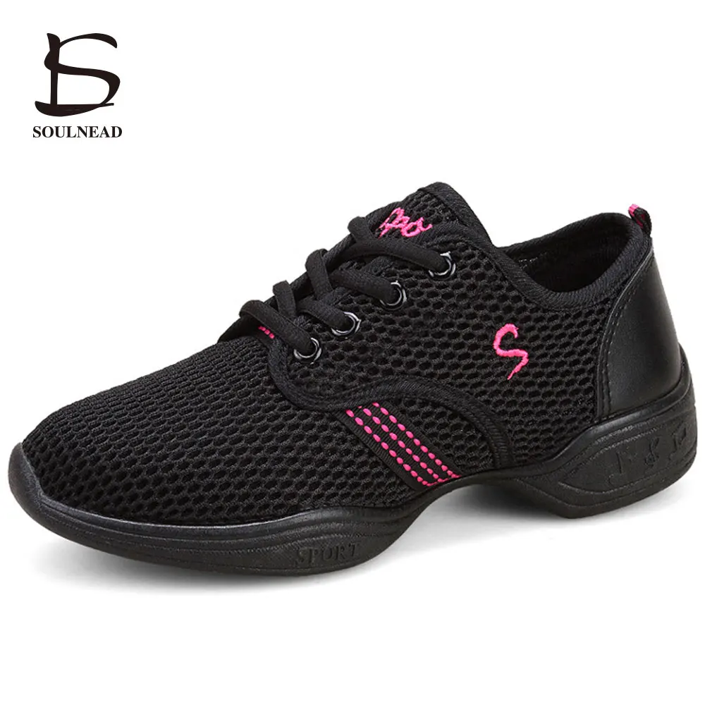 Buy 2017 White Mesh Dance Shoes Woman's Sneaker Square