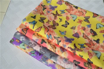 

free shipping 2016 Butterfly Print canvas handmade cloth tablecloths curtain fabric curtain cushion sofa sets