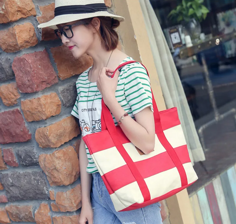 Women Canvas Beach Bags Fashion Large Handbags Female Shoulder Bag Ladies Shopping Messenger Tote Handbag Designer Bolsa SS0337 (23)
