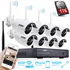ZOSI 960P WIRELSS SYSTEM 8 Channel 960P NVR Kit 1.3 Megapixel IP Camera Network Security System Weatherproof Cameras 1TB HDD