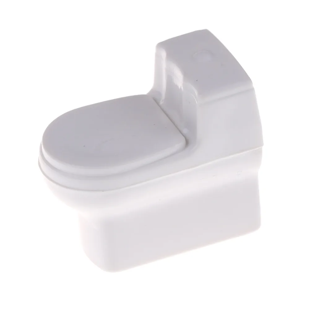 

1pcs 1:20 New modeling toilet dollhouse furniture Wholesale Products White