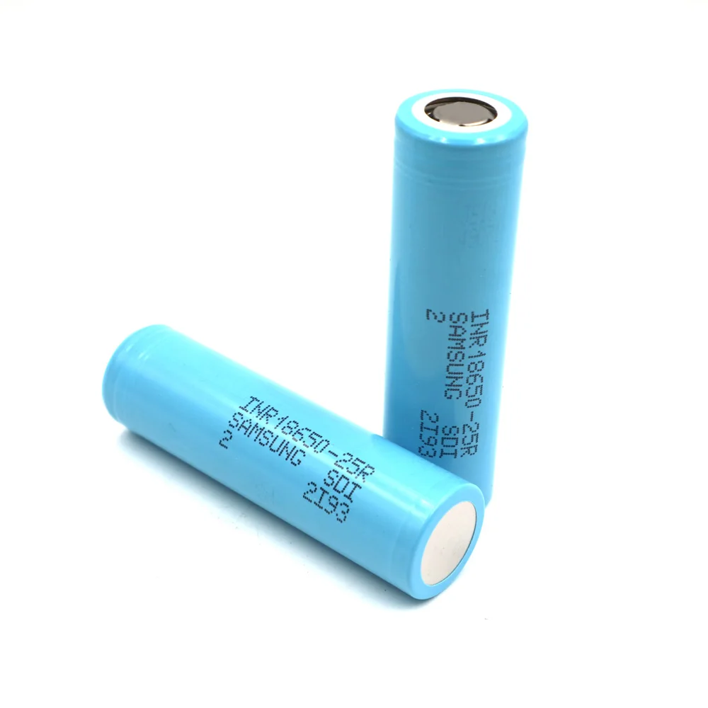 Li-Ion 2500mAh 25R 1 шт аккумулятор 18650 аккумуляторная батарея, аккумулятор для электроинструмента, ток разряда 20A, литий-ионный аккумулятор