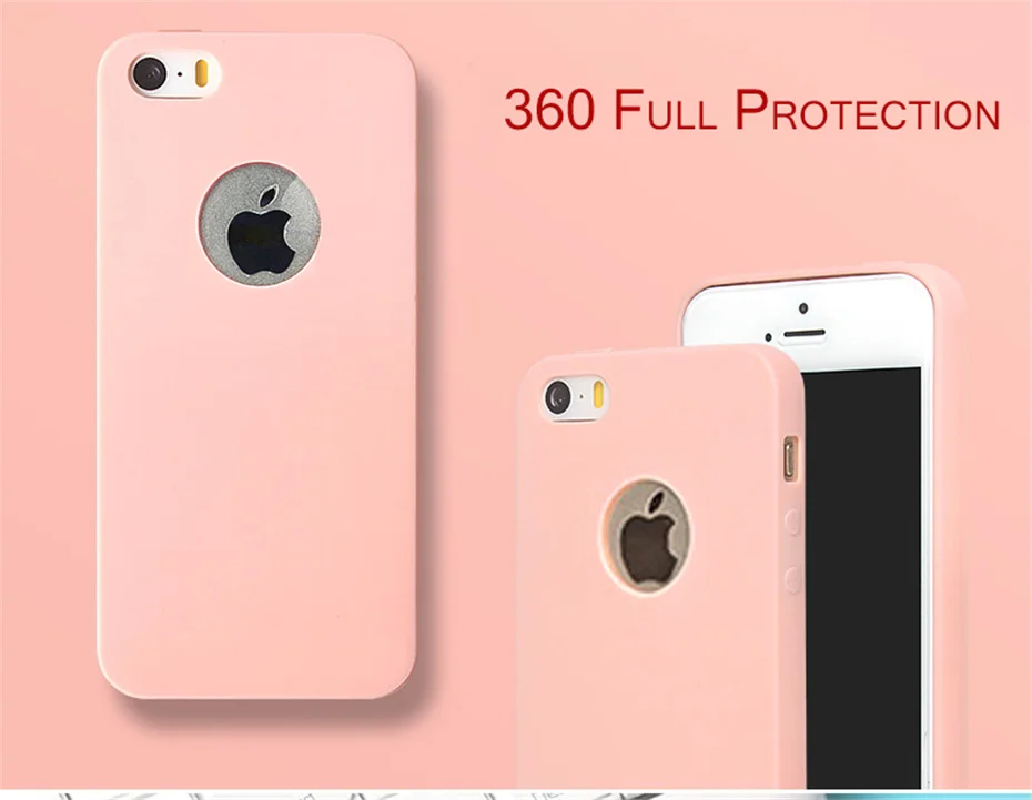 MOUSEMI Soft Phone Cases For iPhone 5s 5 se Soft Tpu Case Cover For Apple iPhone 5 s se Silicone Candy Cases On 5s For iPhone 5s (5)