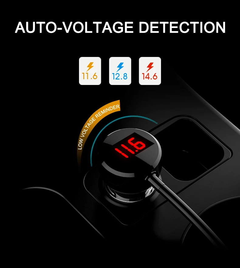 Автомобильное зарядное устройство с двумя USB портами|cigarette lighter socket splitter|lighter