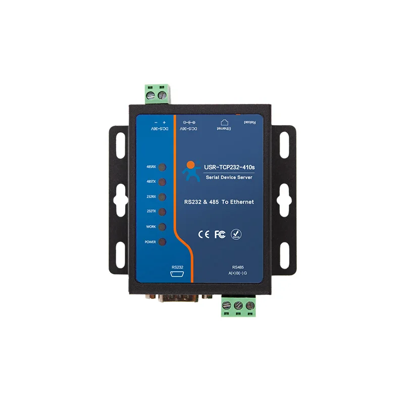 USR-TCP232-410s ModBus RTU Converters support DNS DHCP RS232 RS485 SERIAL TO ETHERNET TCP/IP MODULE wifi converter electronic module