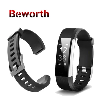 

ID115 Plus Replacement Strap Silicone Wrist Band Heart Rate Watchband Smart Bracelet Accessory for ID115Plus Straps Band