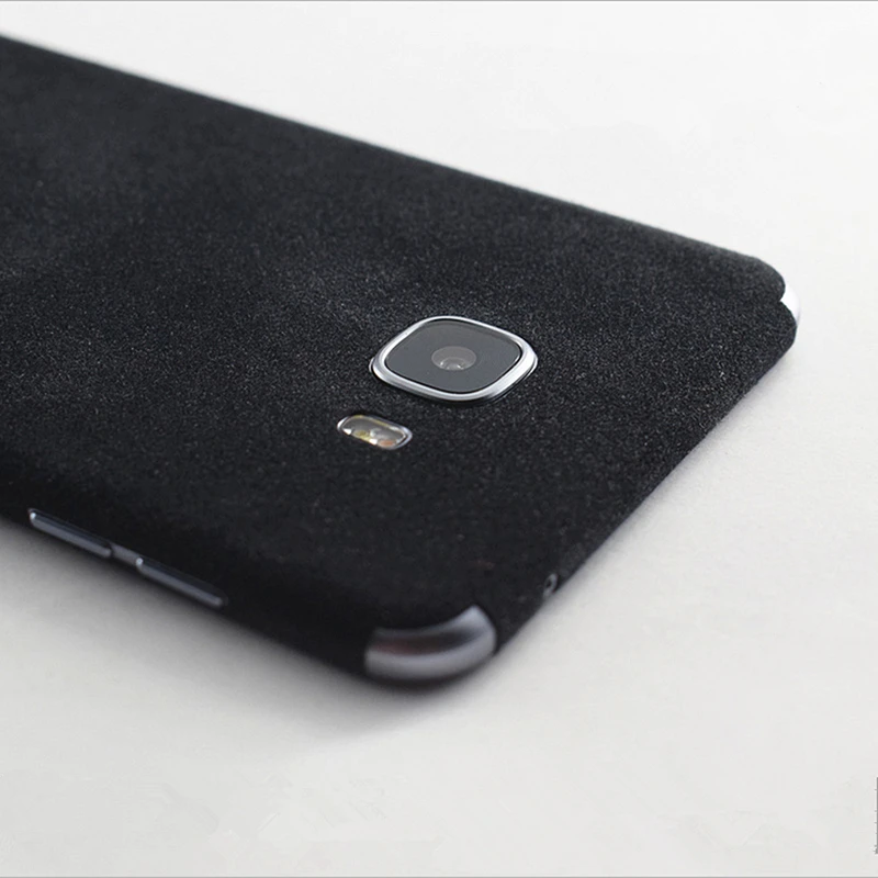 

NEW Suede Stiker Protective Film Wrap Skin Cellphone back paste Protective Sticker For Samsung Galaxy C5/C7