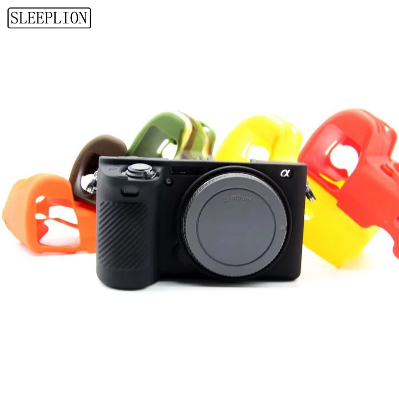 Soft Silicone Case Camera Body Protective Cover For Sony A6500 A6300 Mirrorless System Camera Rubber-1