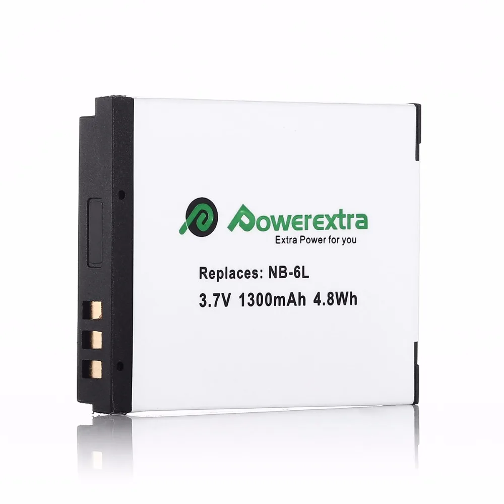 Powerextra NB 6LH NB 6L Replacement 3.7v Battery For Canon Powershot