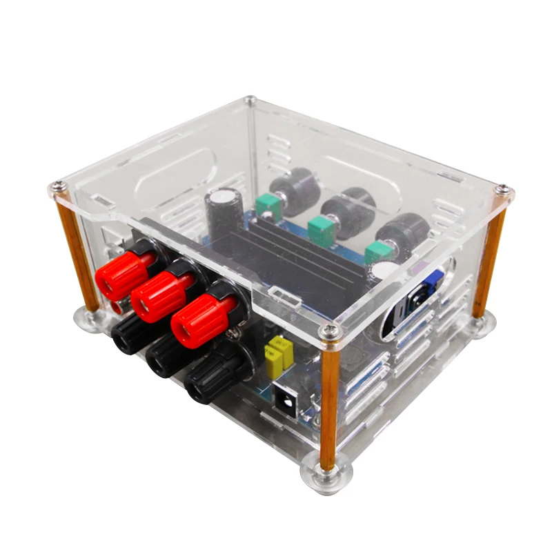 Цифровой усилитель Aiyima mega bass 2 1 TPA3116D2 стерео DC12V 24V сабвуфер Плата усилителя звука