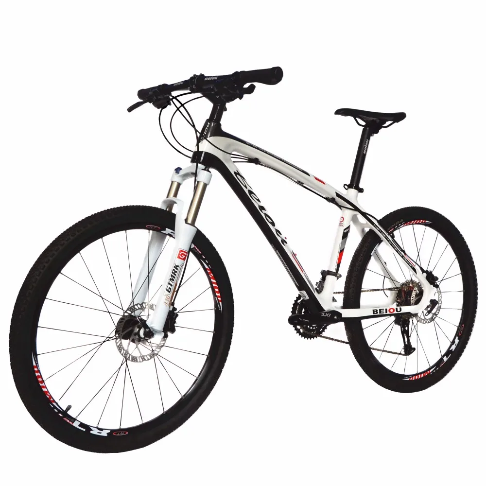 Excellent BEIOU Carbon 26-Inch Mountain Bike 17" Frame LTWOO 30 Speed Hardtail MTB Toray T700 Fiber Ultralight 13kg CB083 2