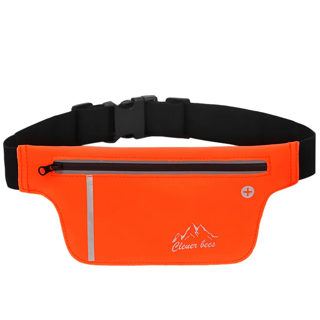 

MUQGEW Belt Bag Waist Chest Shoulder Bag 2019 Phone Pack Sports Nylon Workout Jogging Buckle Women Men Unisex Banana Funny Pack