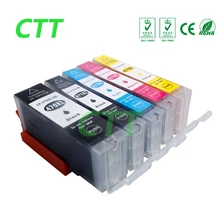 5 шт. PGI470 PGI-470 CLI-471 BK CMY полный картриджи для Canon PIXMA MG5740 MG6840 MG7740Printer с чипом полный чернила