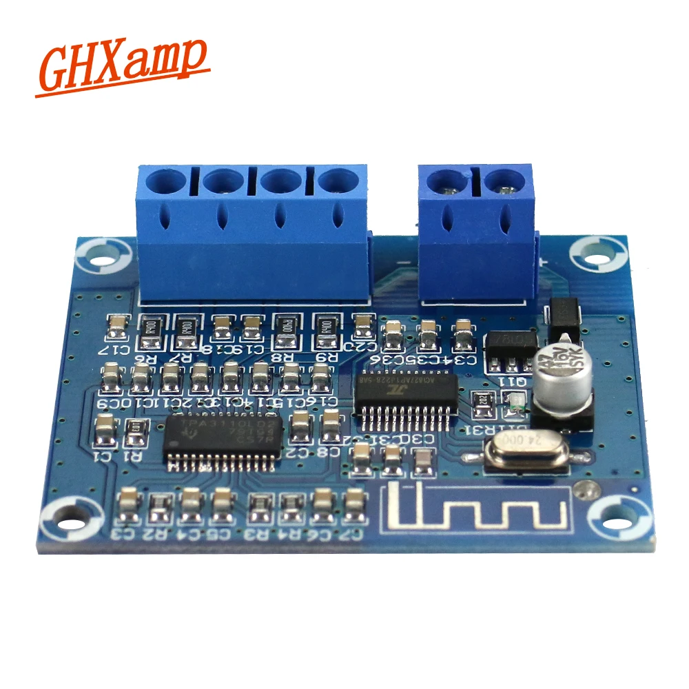 GHXAMP TPA3110 D2 Bluetooth Audio Amplifier Board 15W*2 Digital Power Amplifier MP3 Decoding Module 2.0 Channel 1pc GHXAMP TPA3110 D2 Bluetooth Audio Amplifier Board 15W*2 Digital Power Amplifier MP3 Decoding Module 2.0 Channel 1pc