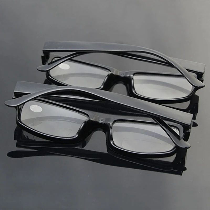 Черные бифокальные очки для чтения, коричневые новые цветные линзы, очки для чтения от солнца gafas de lectura Oculos, лупа, очки