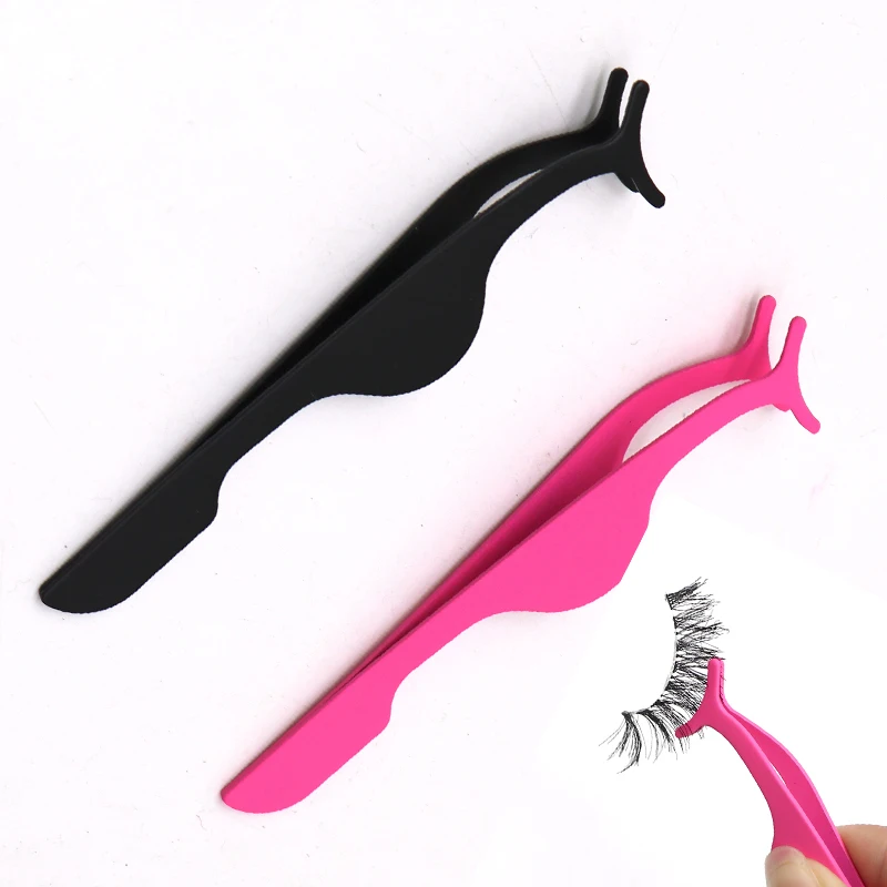 

1Pcs Multi-function False Eyelashes Extension Tweezers Eyelash Curler Applicator Remover Clip Eye Lashes Nipper Makeup Tool