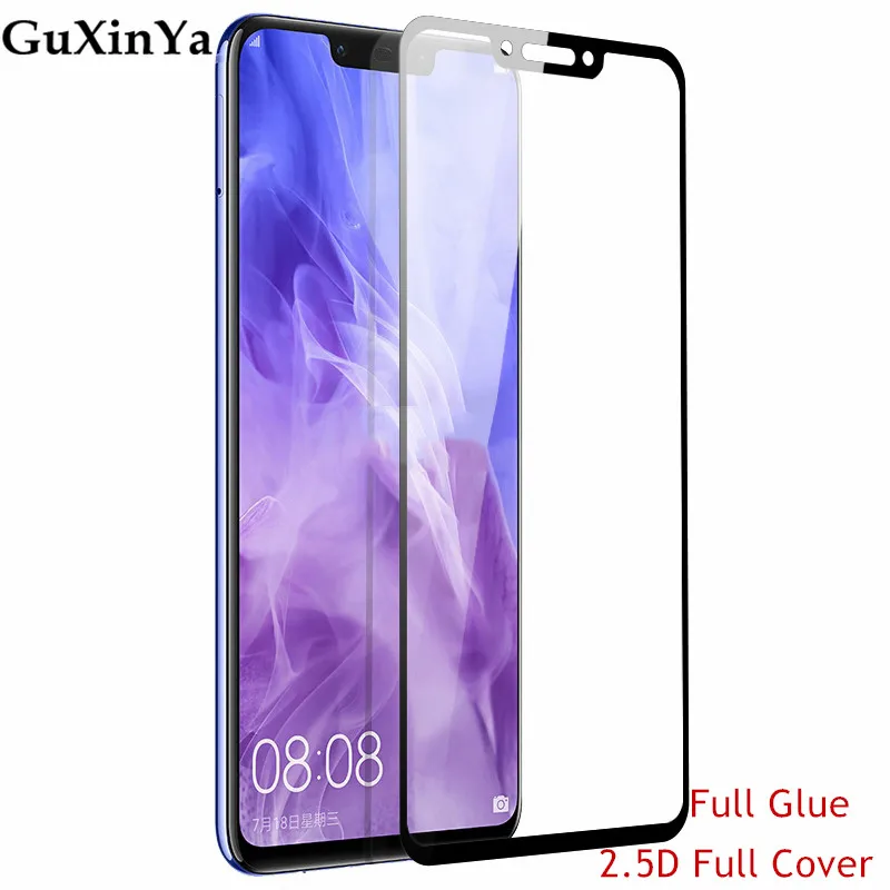 Защитное стекло для экрана Huawei Nova 3i закаленное с полным покрытием P Smart Plus