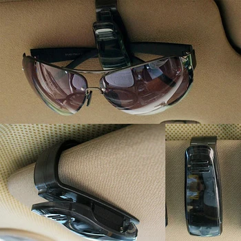 

Yawlooc 1pc/lot Auto Fastener Cip Auto Accessories ABS Car Vehicle Sun Visor Sunglasses Eyeglasses Glasses Holder Ticket Clip